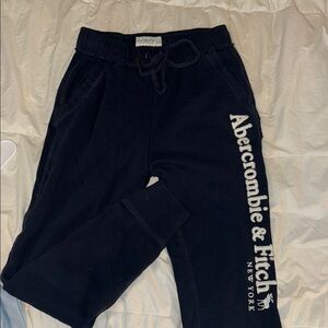 Abercrombie & Fitch Navy Joggers